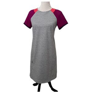 Title Nine Sensitive Stretch Perforated Sleeve Dress Size Small